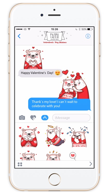 Pampu Love stickers