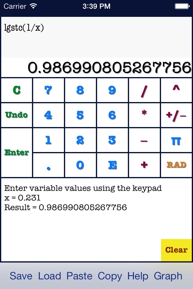 Calculator of Formulas screenshot 4