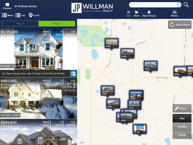 JP Willman Realty for iPad(圖2)-速報App