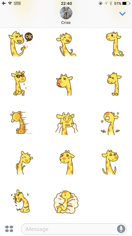 Giraffemojis