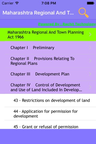 Maharashtra Regional And Town Planning Act 1966 screenshot 2