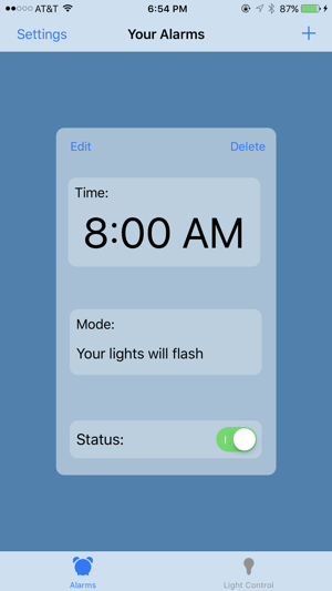 Flashing Alarm Clock for Philips Hue(圖1)-速報App