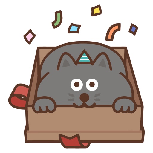 Jiggling Cat Animated Emoji Stickers icon