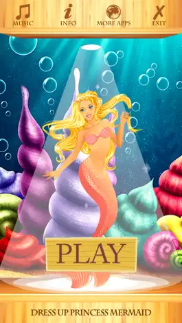 Game screenshot Dress Up Princess Mermaid apk