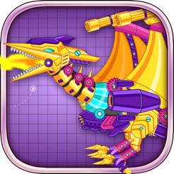 App Store 上的 机械翼龙 组装恐龙玩具 双人益智拼装小游戏