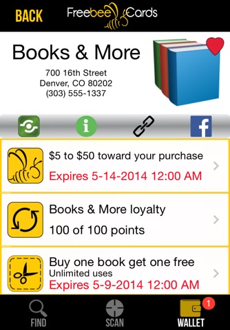 FreebeeCards screenshot 2