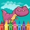 Coloring Book Dinosaur is a game about paint
