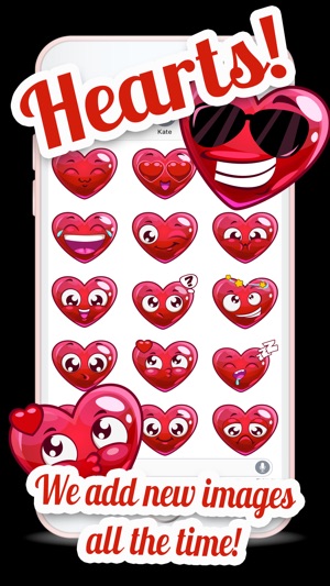 Hearts Emoji Pack