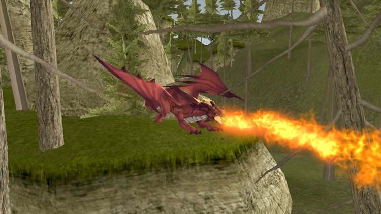VR Flying Fiery Dragon Shooting - Pro Action Game screenshot-3