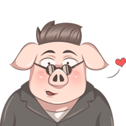 Big Pig Boss Stickers icon