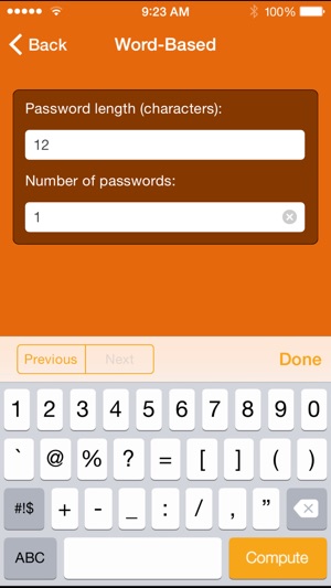 Wolfram Password Generator Reference App(圖2)-速報App