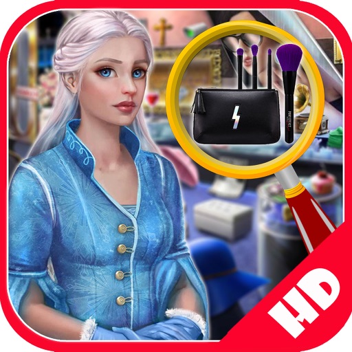 Free Hidden Objects : Makeup Box Hidden Object Icon