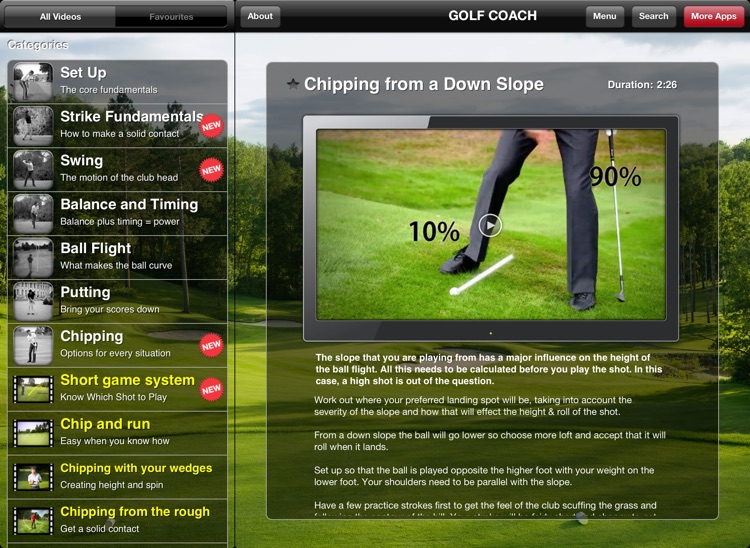 Golf Coach by Dr Noel Rousseau for iPad screenshot-3