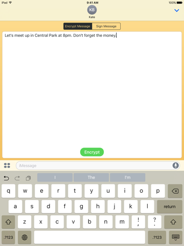 Cipher - Secret and Digitally Signed Messages screenshot 2