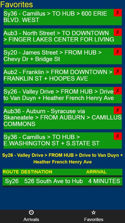 Central NY Centro Bus Tracker