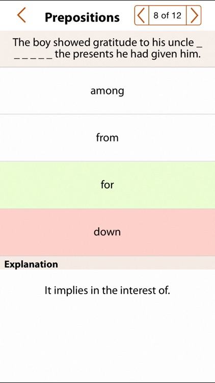 Grammar Express: Prepositions screenshot-3