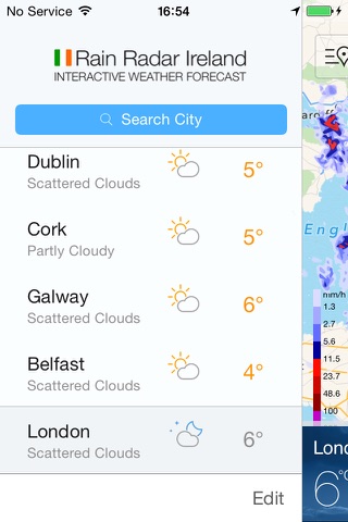 Rain Radar Ireland screenshot 3