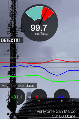 dTector - Electrosmog and Metal Detector screenshot 3