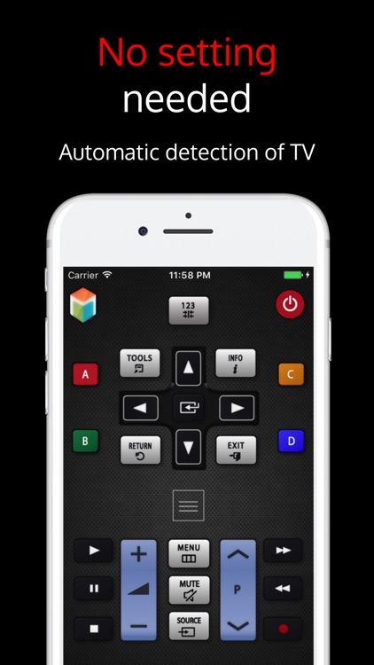 SamRemote remote for Samsung TV