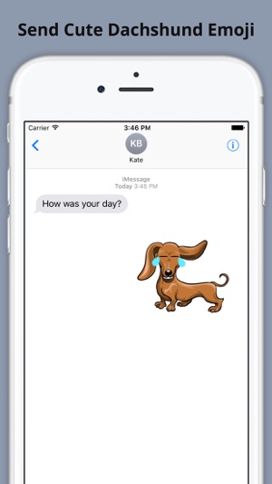 Weinermoji - Dachshund Emoji & Stickers(圖1)-速報App