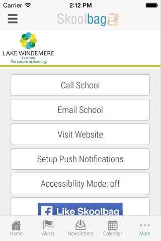 Lake Windemere B-7 School - Skoolbag screenshot 4