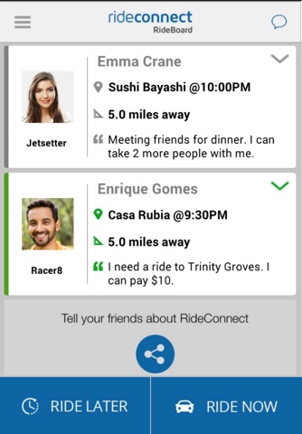 RideConnect screenshot 3