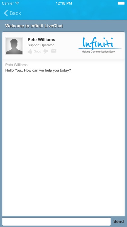Infiniti Telco Customer Support screenshot-4