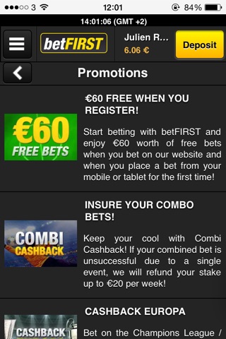 betFIRST - Paris Sportifs screenshot 4