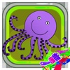 Coloring Book Game Paintings Oceans - Zoo for Kids