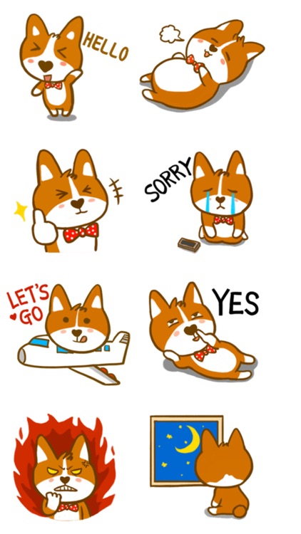 Kawaii Dog Stickers