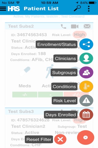 HRS ClinicianConnect screenshot 3