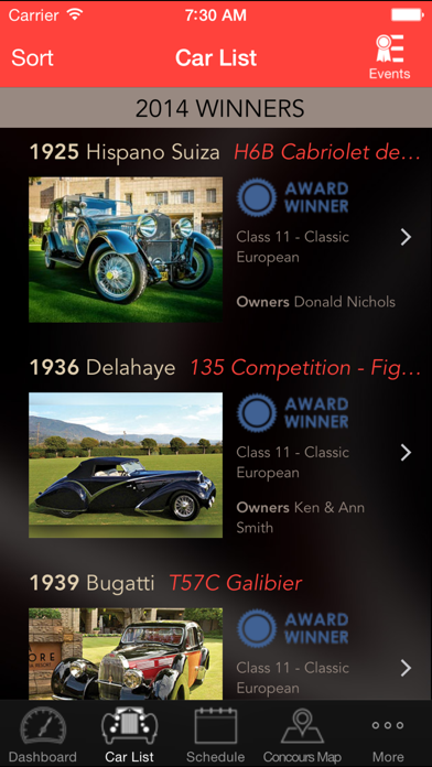 How to cancel & delete Arizona Concours d'Elegance from iphone & ipad 1