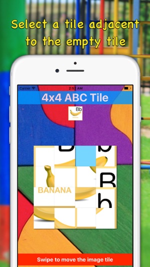 Best 4x4 Alphabet Sliding Tile Puzzle for Toddlers(圖2)-速報App