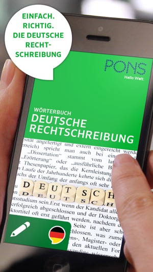 Wörterbuch Deutsche Rechtschreibung von PONS(圖1)-速報App