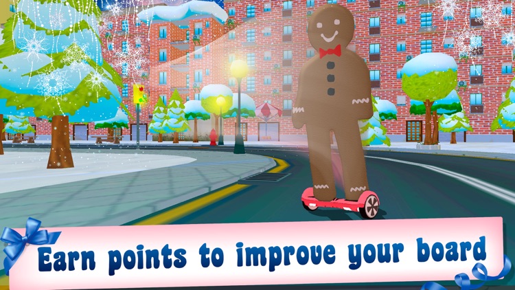 Christmas Santa Run: Hoverboard Simulator 3D Full