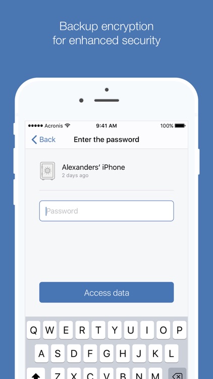 Acronis True Image: Mobile