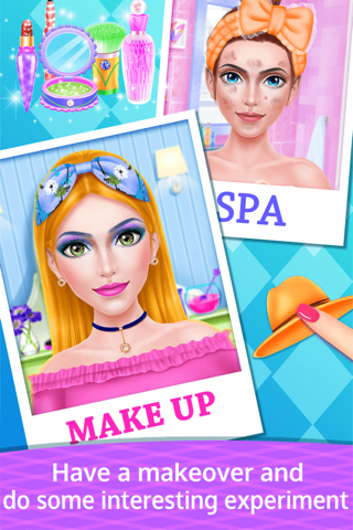 Dream Job: Science Girl Beauty Makeover Salon Game screenshot 3
