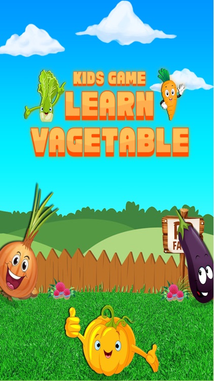 Kids Game Learn Vegetables