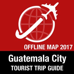 Guatemala City Tourist Guide + Offline Map