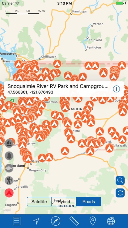 Washington - Outdoor Recreation Spots
