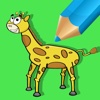 Coloring Pages For Kids Games Giraffes Edition