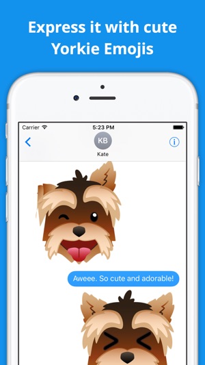 YorkieMoji 2017 - Yorkshire Emoji and Stickers(圖1)-速報App
