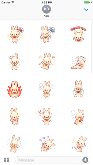 Bunny Lola stickers pack(圖2)-速報App