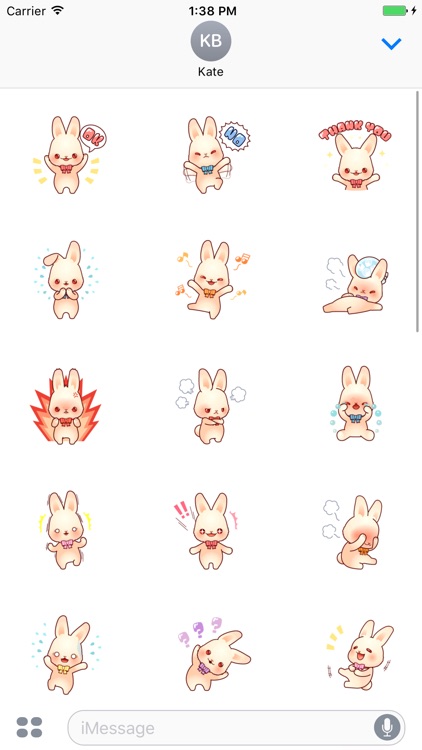 Bunny Lola stickers pack