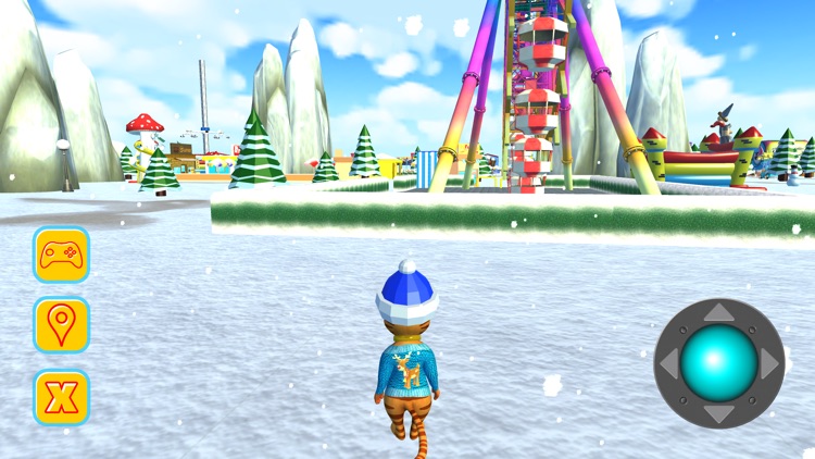 Cat Theme & Amusement Ice Park screenshot-3