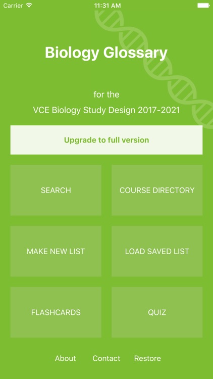 Biology Glossary
