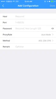 wingy - http(s) socks5 proxy utility iphone screenshot 2