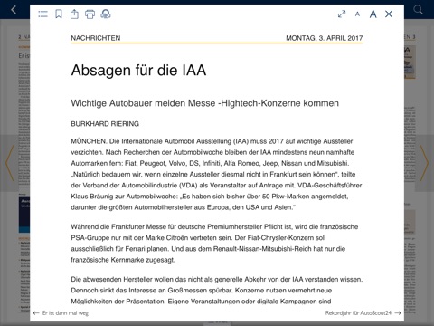 Automobilwoche ePaper screenshot 3