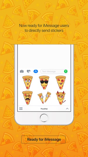 PizzaMoji - pizza stickers & emojis for restaurant(圖3)-速報App