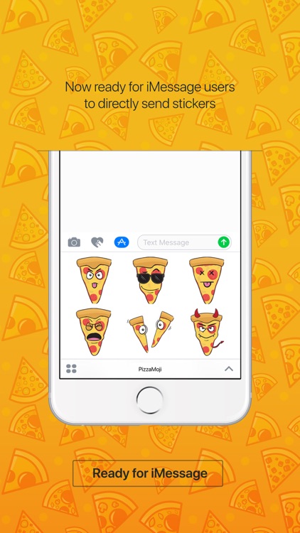 PizzaMoji - pizza stickers & emojis for restaurant